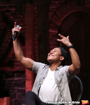 Daniel Yearwood and Preston Mui during the Q & A before The Rockefeller Foundation an Photo