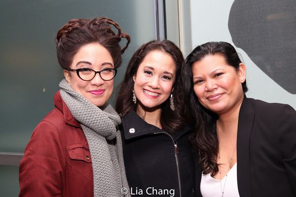 Jaygee Macapugay, Ali Ewoldt, Liz Casasola Photo