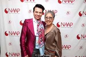 A guest and Nina Zoie Lam Photo