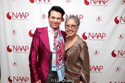 A guest and Nina Zoie Lam Photo