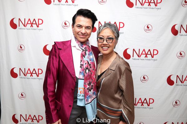 A guest and Nina Zoie Lam Photo