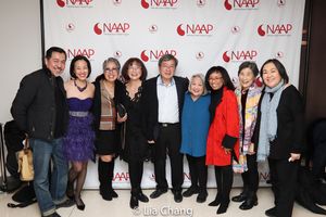 Alan Ariano, Lia Chang, Nina Zoie Lam, Lucy Kan, Victor Kan, Virginia Wing, Baayork Lee, Wai Ching Ho, Emily Kuroda. Photo by Garth Kravits @ BroadwayWorld Alan Ariano, Lia Chang, Nina Zoie Lam, Lucy Kan, Victor Kan, Virginia Wing, Baayork L Photo