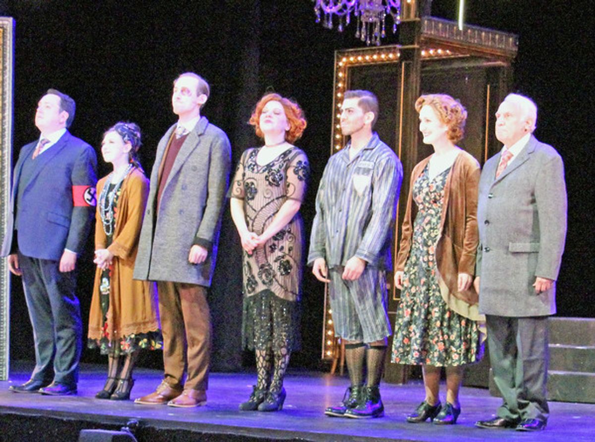 Brian Owen, Lilly Tobin, Andy Tighe,
 Jillian Louis, Eddie Maldonado, Tia Speros, Fred Frabotta.
 at 