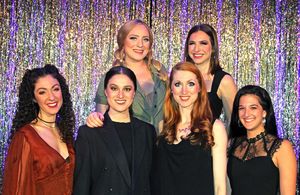 Alexis Semevolos, Piera Calabro,
Adrian Grace Bumpas, Elizabeth Flanagan, Gina Ward, Samantha Gates @ BroadwayWorld Alexis Semevolos, Piera Calabro,
Adrian Grace Bumpas, Elizabeth Flanagan, Gina Ward, Photo