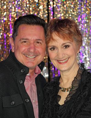 Evan Pappas, Tia Speros @ BroadwayWorld Evan Pappas, Tia Speros Photo