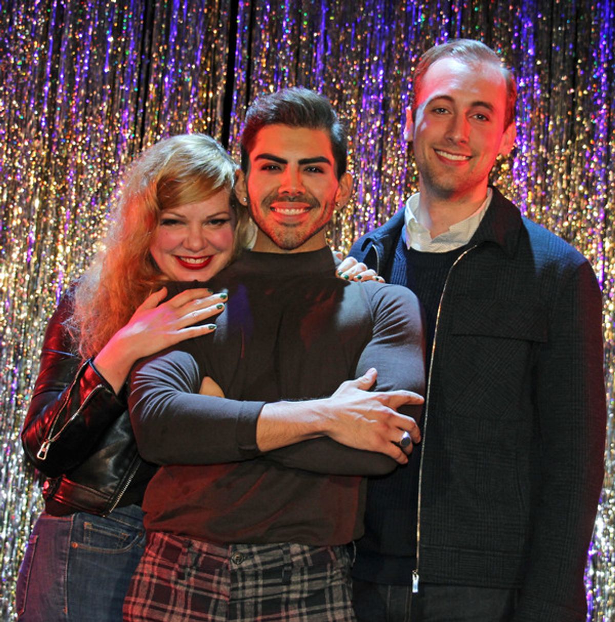 Jillian Louis, Eddie Maldonado, Andy Tighe at 