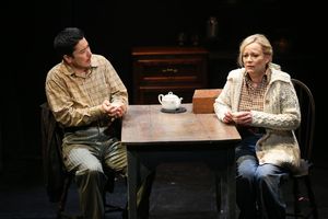 James Yaegashi, Samantha Mathis @ BroadwayWorld James Yaegashi, Samantha Mathis Photo
