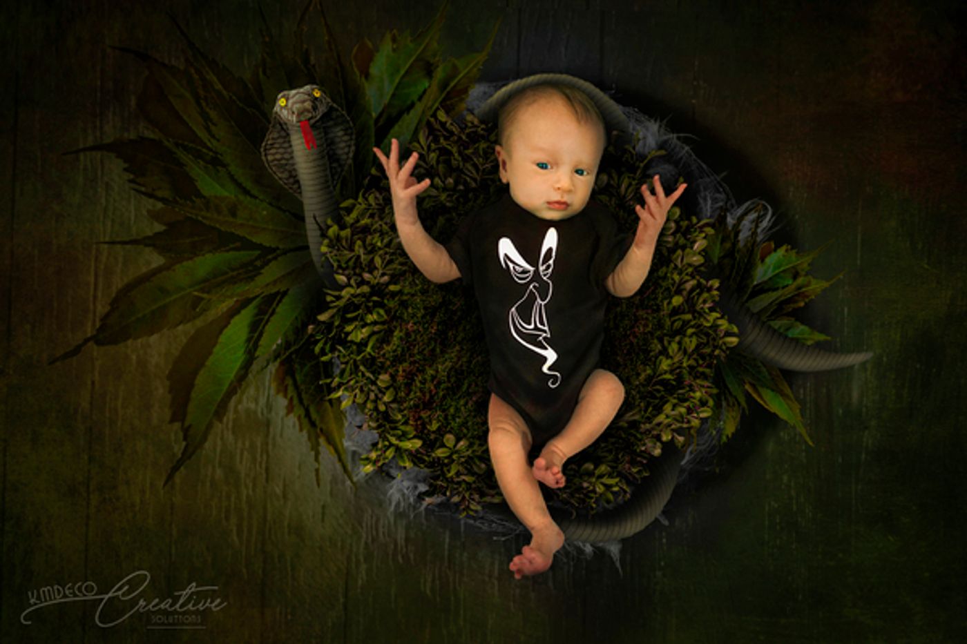 Photo Flash: ALADDIN Cast Member Gets Creative with Fantasy Photos of His Son!  Image