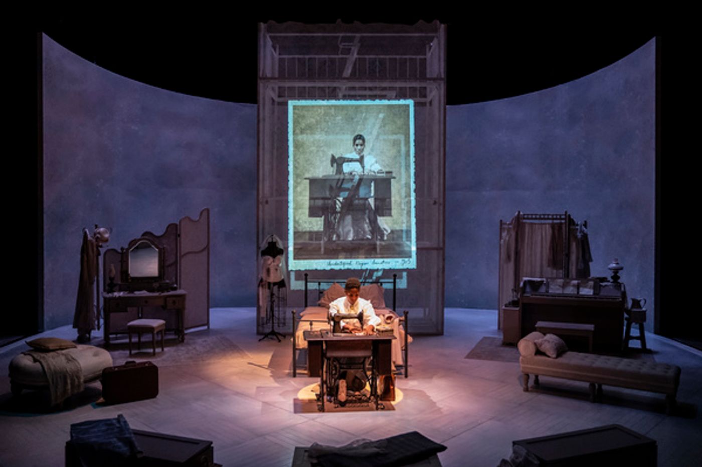 Photo Flash: Take a Look Inside Postponed Production of INTIMATE APPAREL at Northlight Theatre  Image
