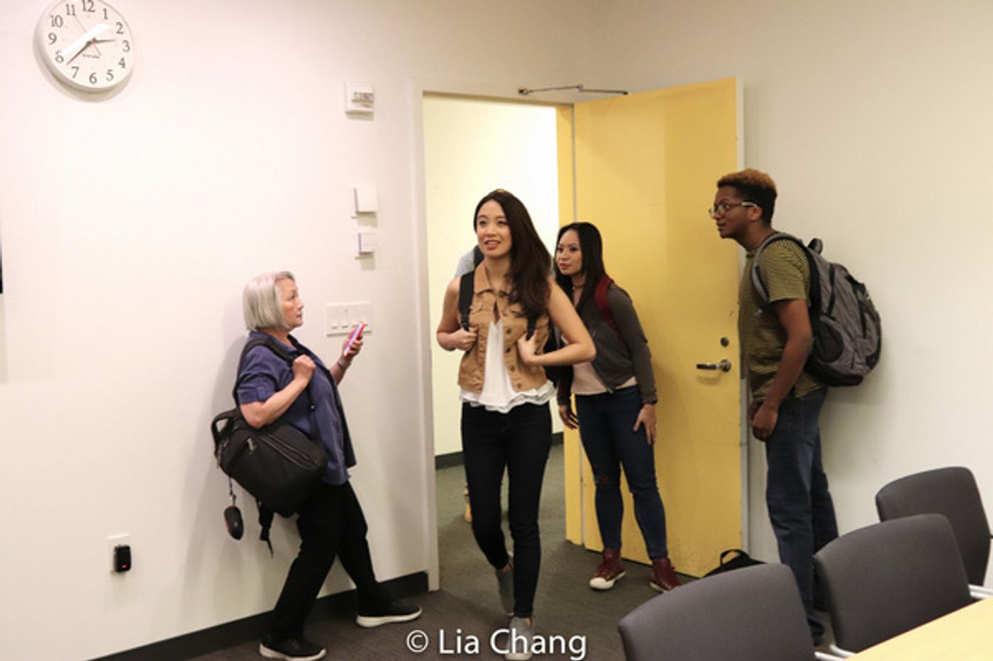 Photo Flash: Jaygee Macapugay, Garth Kravits And Paulo K Tirol On The Set Of THE LANGUAGE LESSON  Image