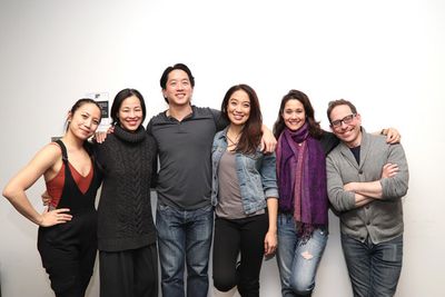 Jessica Wu, Eric Elizaga, Jaygee Macapugay, Ali Ewoldt and Garth Kravits Photo