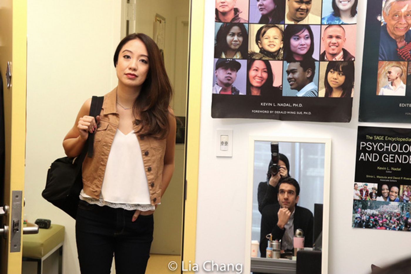 Photo Flash: Jaygee Macapugay, Garth Kravits And Paulo K Tirol On The Set Of THE LANGUAGE LESSON  Image