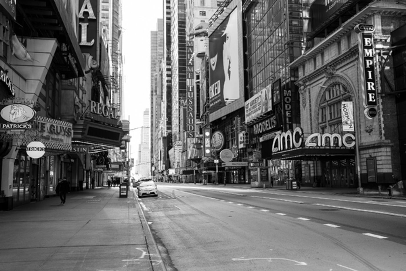 Photo Coverage: 19 Eerie Images of a Desolate Times Square  Image