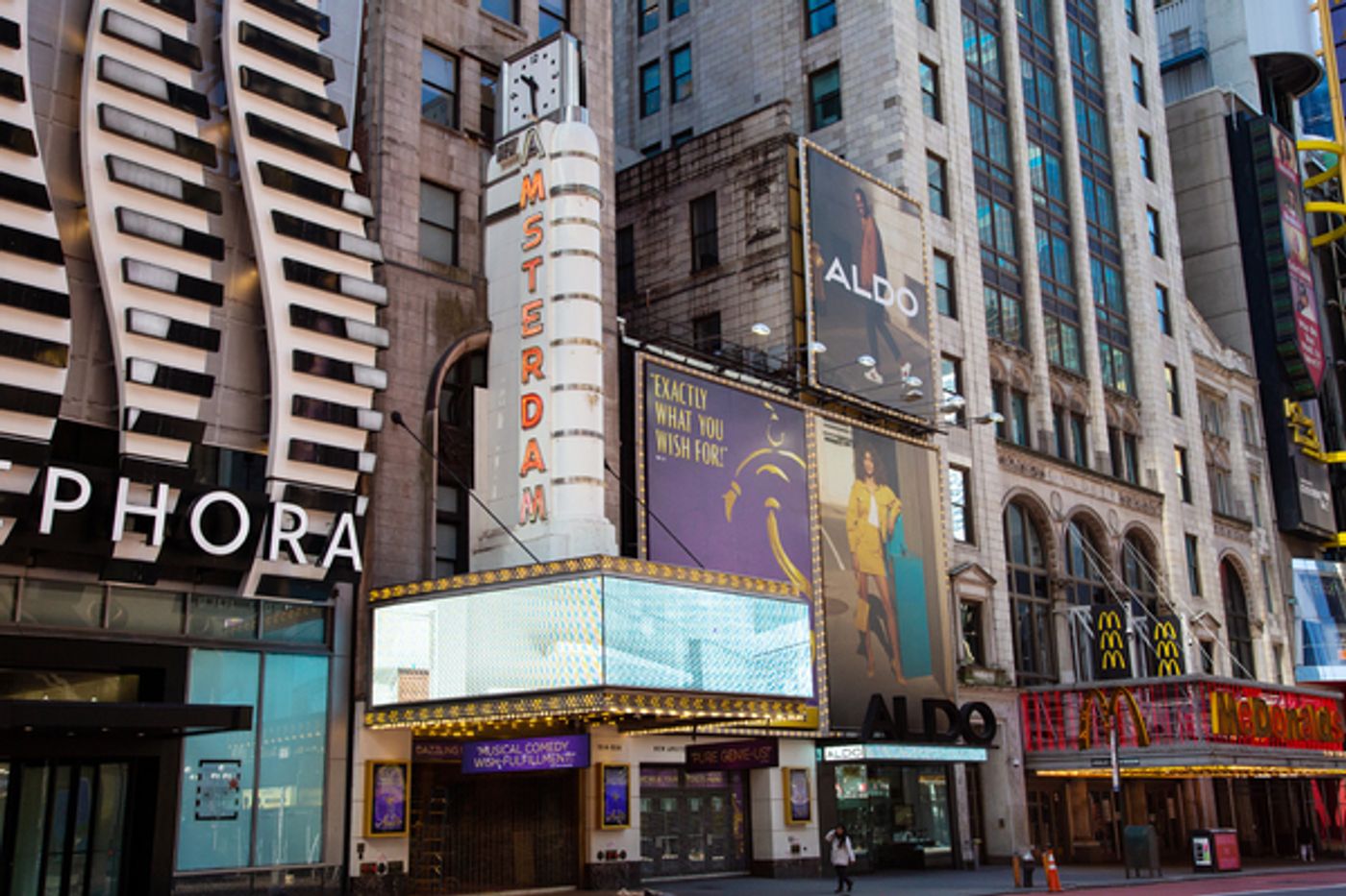 Photo Coverage: 19 Eerie Images of a Desolate Times Square  Image