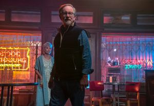 Director Steven Spielberg and Rita Moreno  Photo