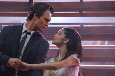 Ansel Elgort and Rachel Zegler Photo
