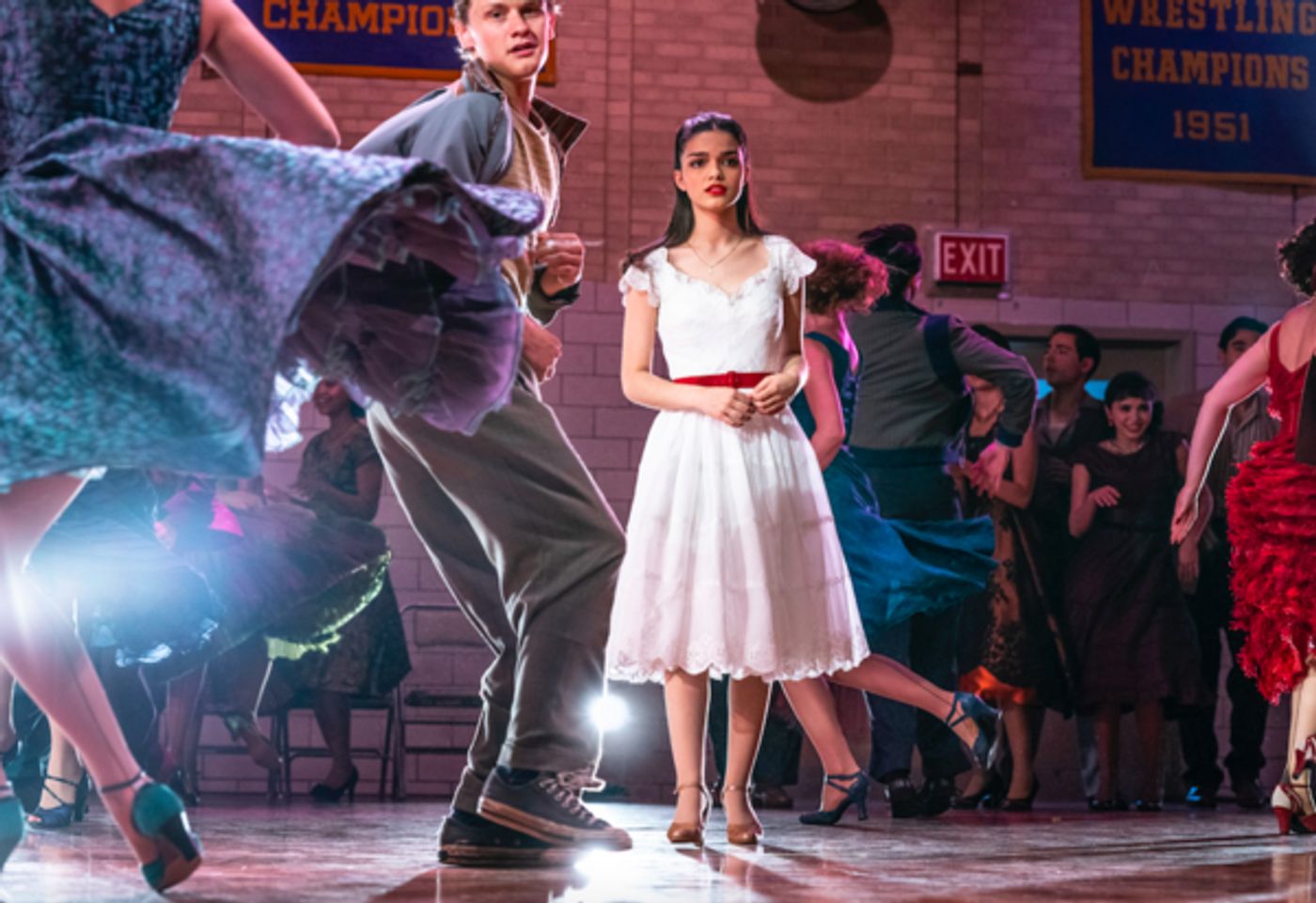 Photo Flash: Get a First Look at Rachel Zegler, Ansel Elgort, & More in the Upcoming WEST SIDE STORY Film!  Image