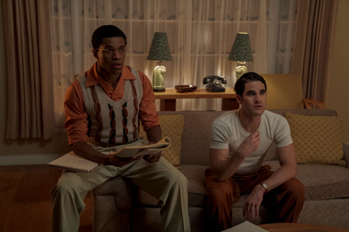 Jeremy Pope, Darren Criss at 