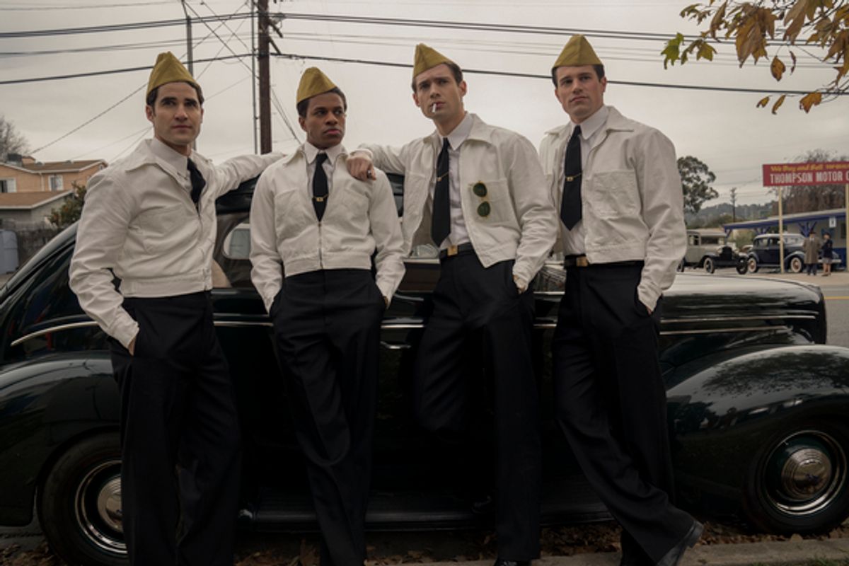  Darren Criss, Jeremy Pope, at 