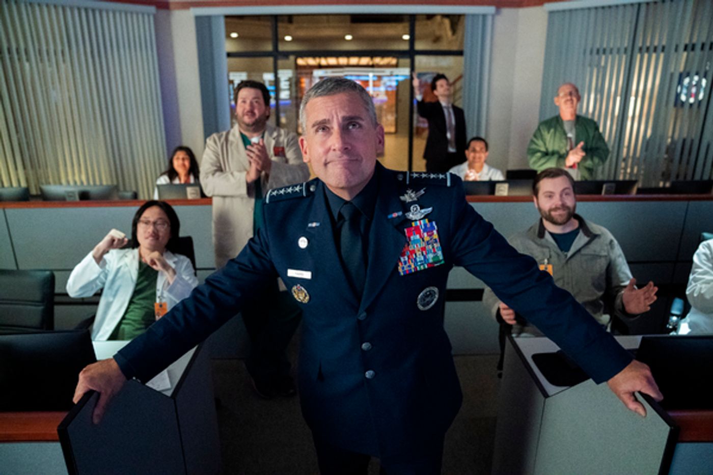 Photo Flash: See Steve Carell, Lisa Kudrow, & More in a First Look at SPACE FORCE Photo Flash: See Steve Carell, Lisa Kudrow, & More in a First Look at SPACE FORCE Image
