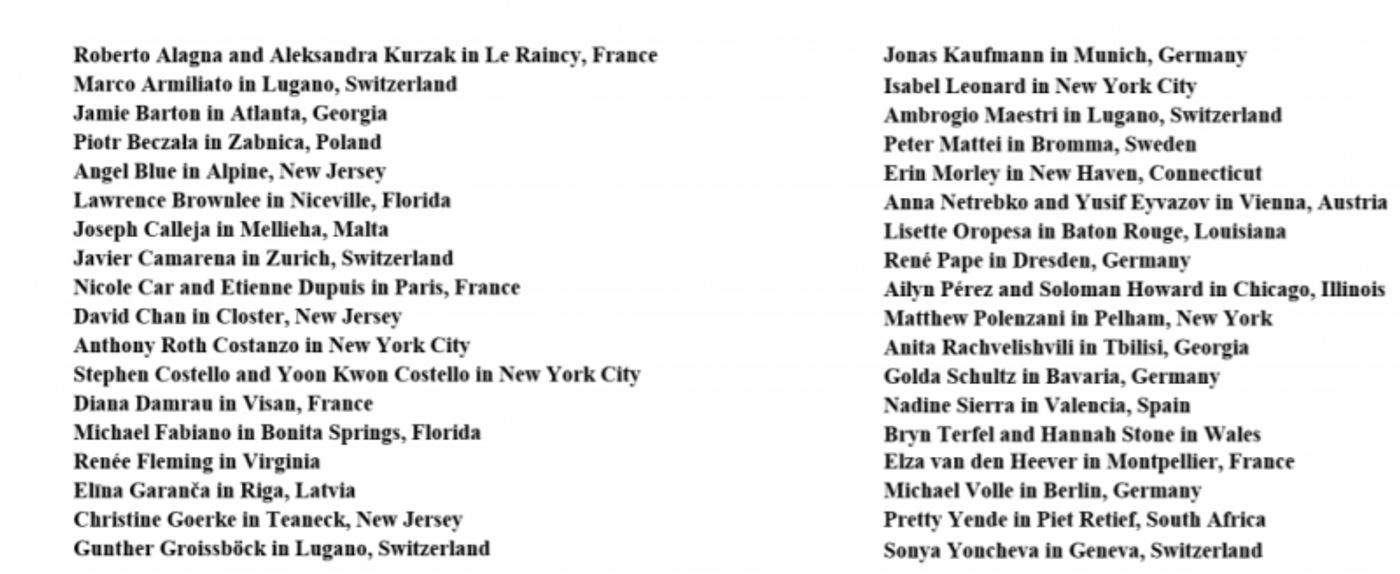 The Met Announces Plans to Live-Stream an All-Star AT-HOME GALA  Image