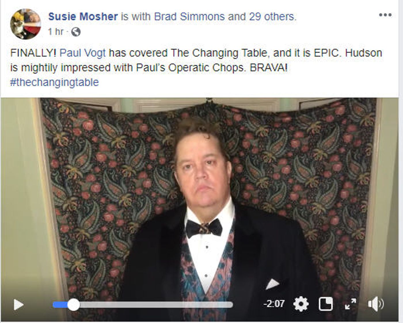 Feature: Hudson Mosher Royaltey Gives Birth To Online Musical Movement With THE CHANGING TABLE Feature: Hudson Mosher Royaltey Gives Birth To Online Musical Movement With THE CHANGING TABLE Image