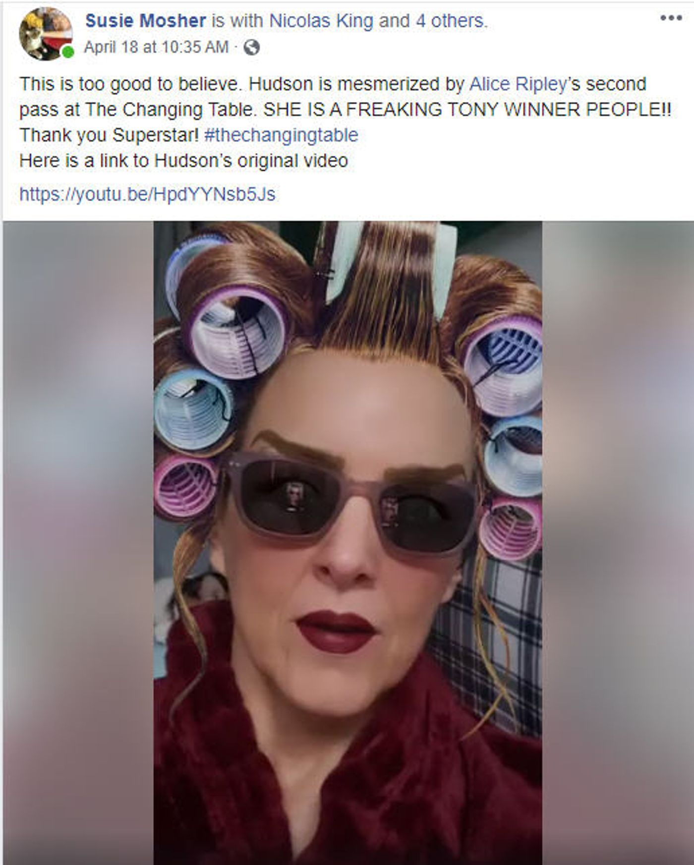 Feature: Hudson Mosher Royaltey Gives Birth To Online Musical Movement With THE CHANGING TABLE Feature: Hudson Mosher Royaltey Gives Birth To Online Musical Movement With THE CHANGING TABLE Image