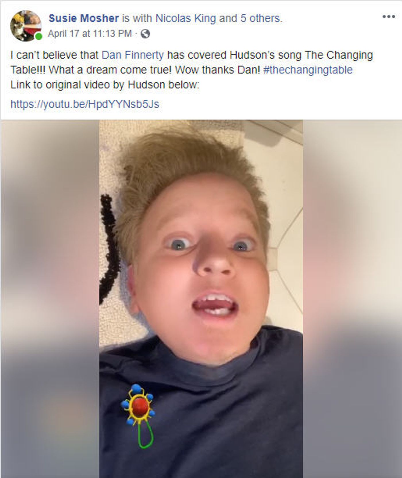 Feature: Hudson Mosher Royaltey Gives Birth To Online Musical Movement With THE CHANGING TABLE Feature: Hudson Mosher Royaltey Gives Birth To Online Musical Movement With THE CHANGING TABLE Image