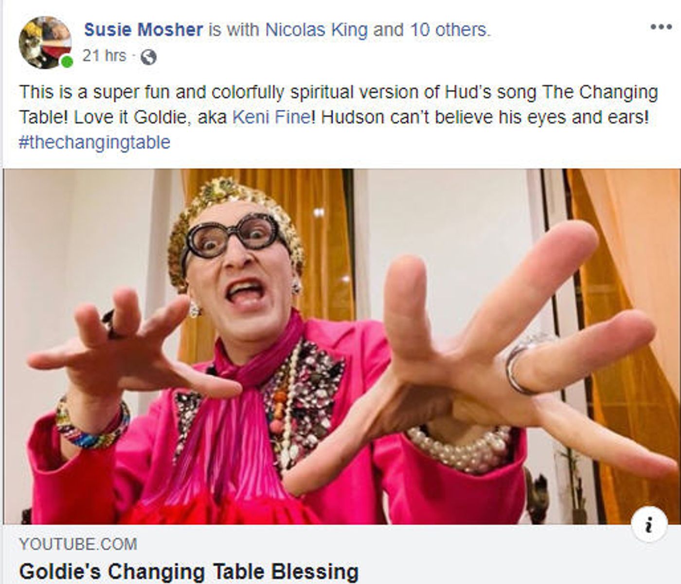 Feature: Hudson Mosher Royaltey Gives Birth To Online Musical Movement With THE CHANGING TABLE Feature: Hudson Mosher Royaltey Gives Birth To Online Musical Movement With THE CHANGING TABLE Image