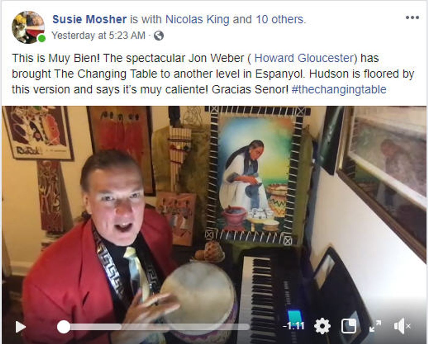 Feature: Hudson Mosher Royaltey Gives Birth To Online Musical Movement With THE CHANGING TABLE Feature: Hudson Mosher Royaltey Gives Birth To Online Musical Movement With THE CHANGING TABLE Image