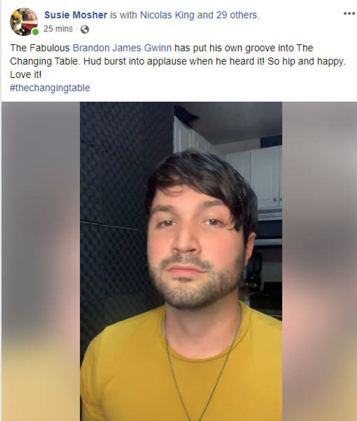 Feature: Hudson Mosher Royaltey Gives Birth To Online Musical Movement With THE CHANGING TABLE Feature: Hudson Mosher Royaltey Gives Birth To Online Musical Movement With THE CHANGING TABLE Image