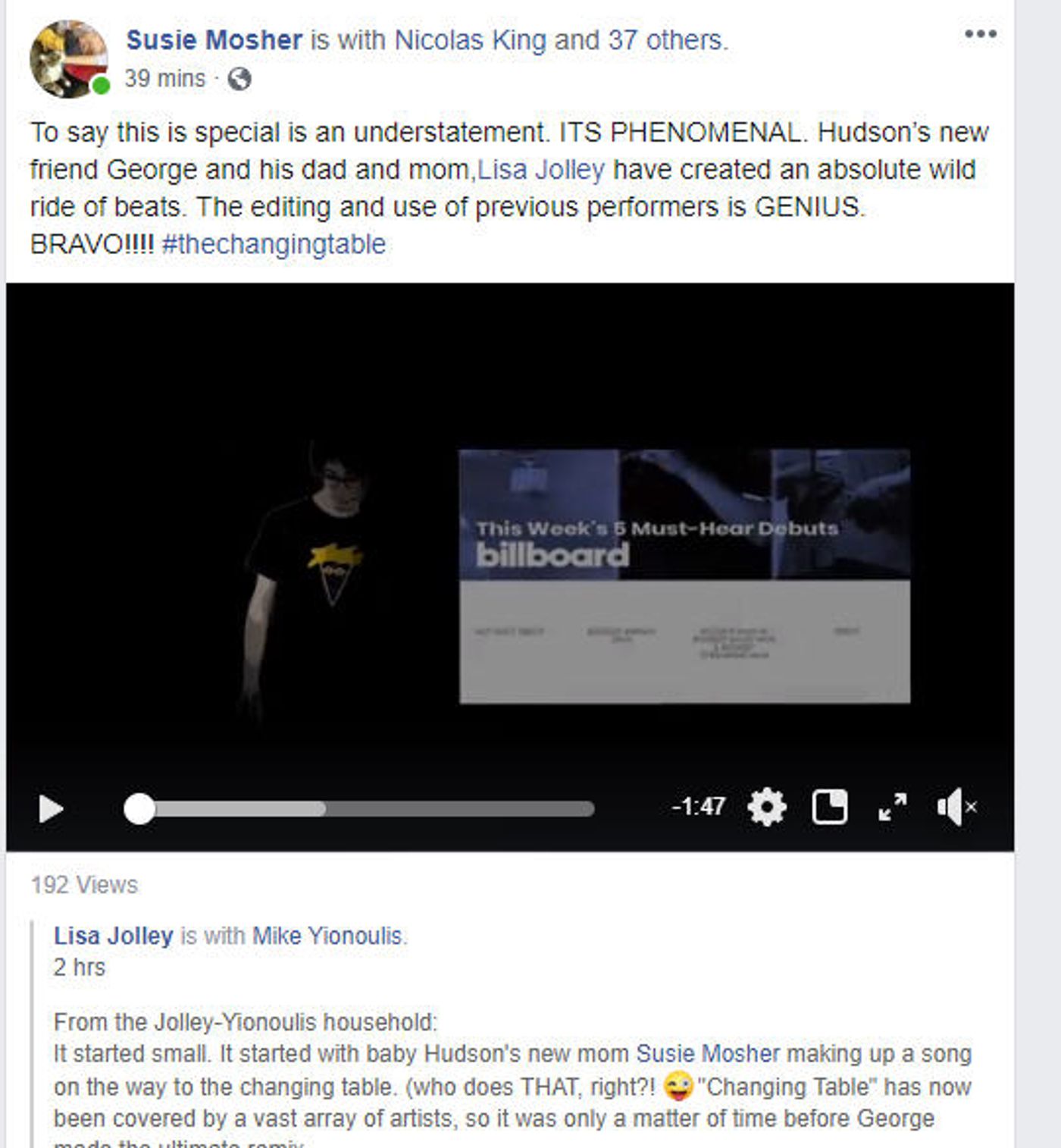 Feature: Hudson Mosher Royaltey Gives Birth To Online Musical Movement With THE CHANGING TABLE  Image