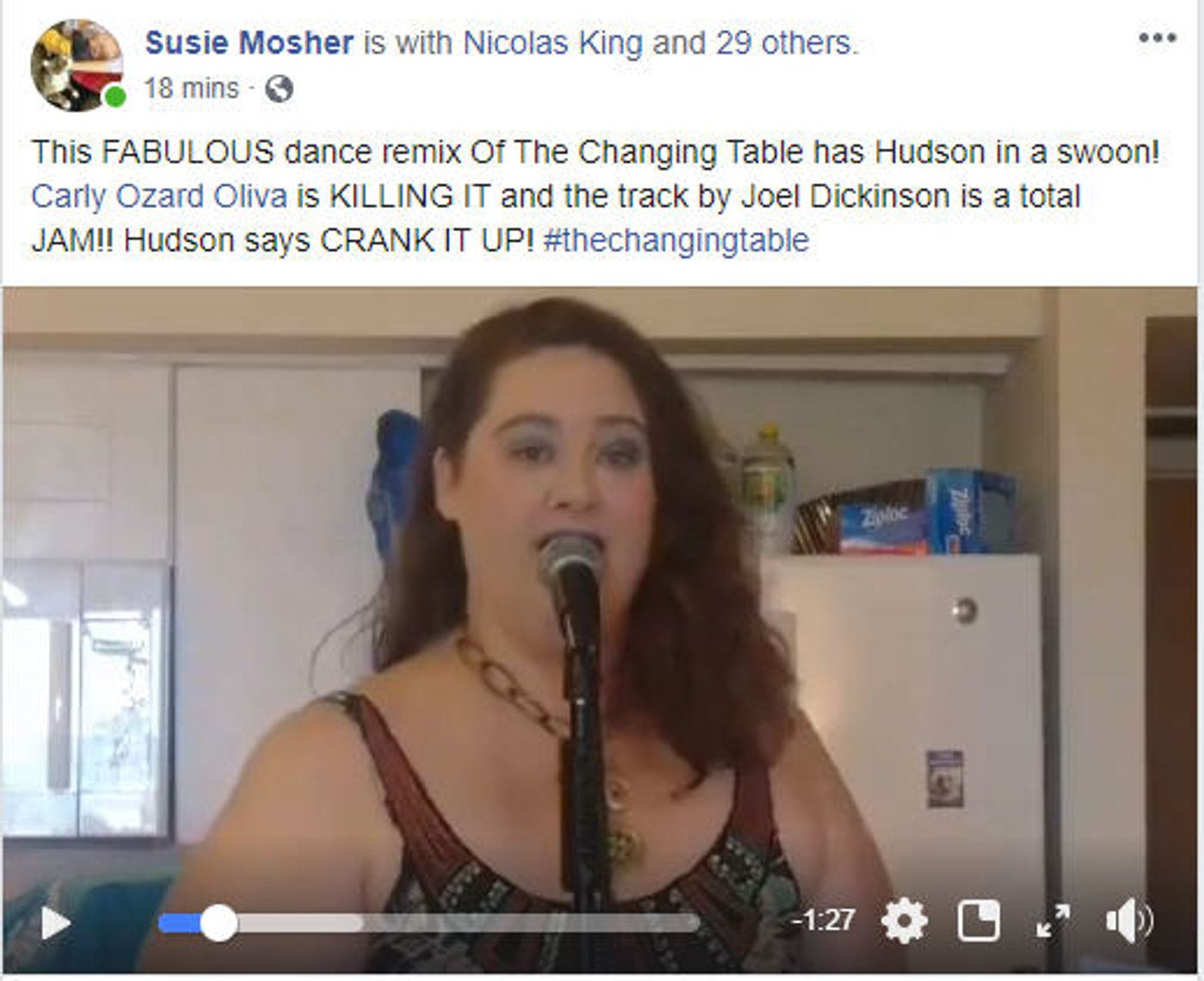 Feature: Hudson Mosher Royaltey Gives Birth To Online Musical Movement With THE CHANGING TABLE Feature: Hudson Mosher Royaltey Gives Birth To Online Musical Movement With THE CHANGING TABLE Image