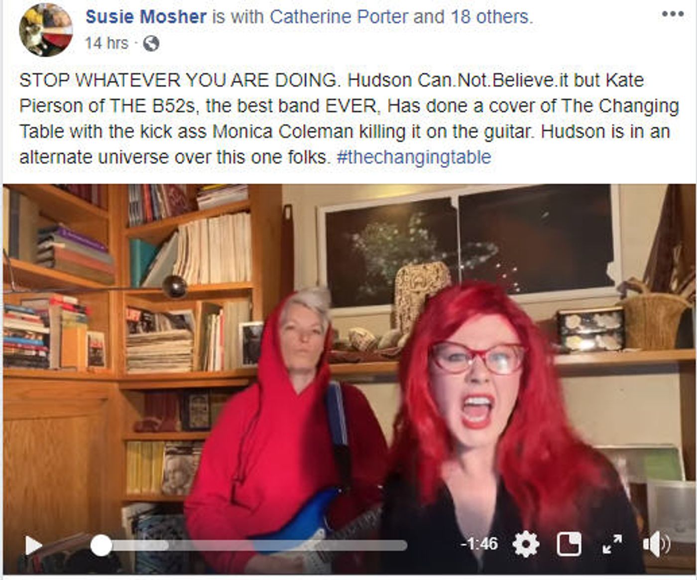 Feature: Hudson Mosher Royaltey Gives Birth To Online Musical Movement With THE CHANGING TABLE Feature: Hudson Mosher Royaltey Gives Birth To Online Musical Movement With THE CHANGING TABLE Image