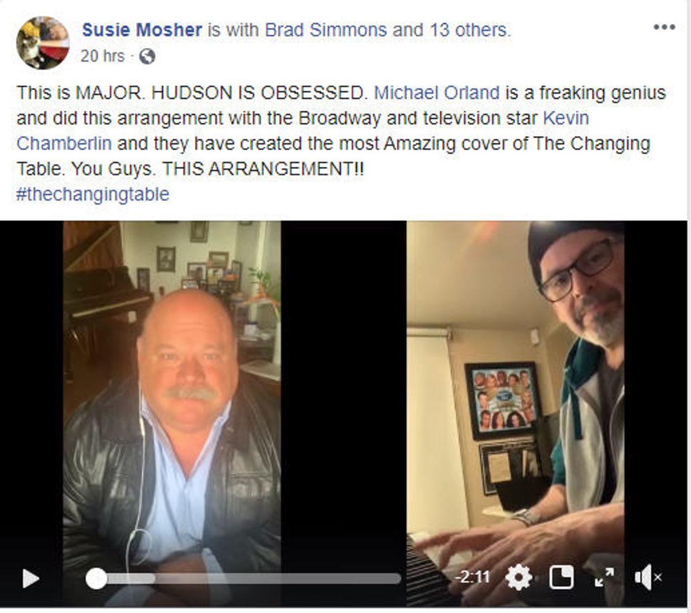 Feature: Hudson Mosher Royaltey Gives Birth To Online Musical Movement With THE CHANGING TABLE Feature: Hudson Mosher Royaltey Gives Birth To Online Musical Movement With THE CHANGING TABLE Image