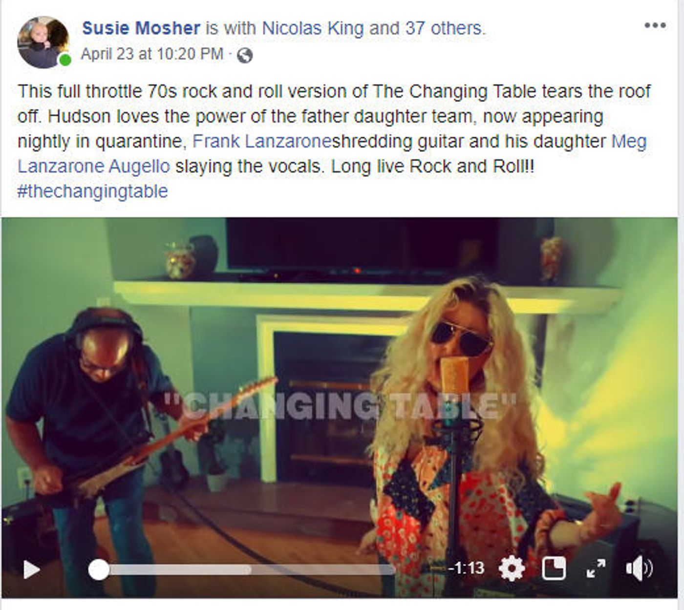 Feature: Hudson Mosher Royaltey Gives Birth To Online Musical Movement With THE CHANGING TABLE Feature: Hudson Mosher Royaltey Gives Birth To Online Musical Movement With THE CHANGING TABLE Image