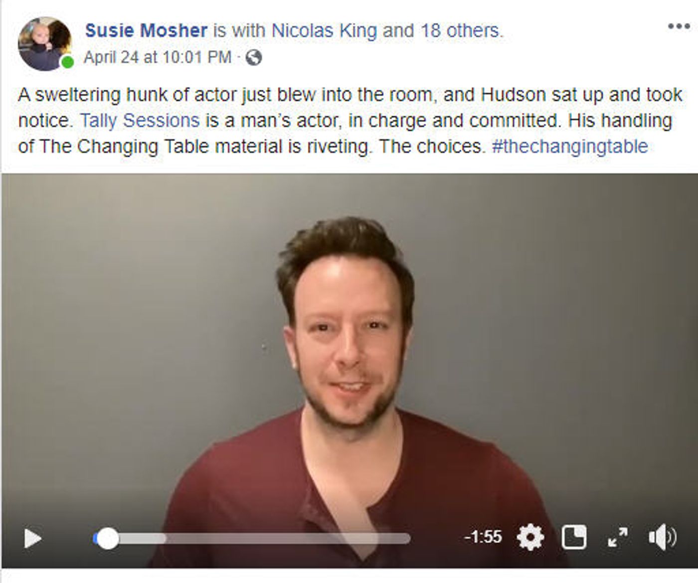 Feature: Hudson Mosher Royaltey Gives Birth To Online Musical Movement With THE CHANGING TABLE Feature: Hudson Mosher Royaltey Gives Birth To Online Musical Movement With THE CHANGING TABLE Image