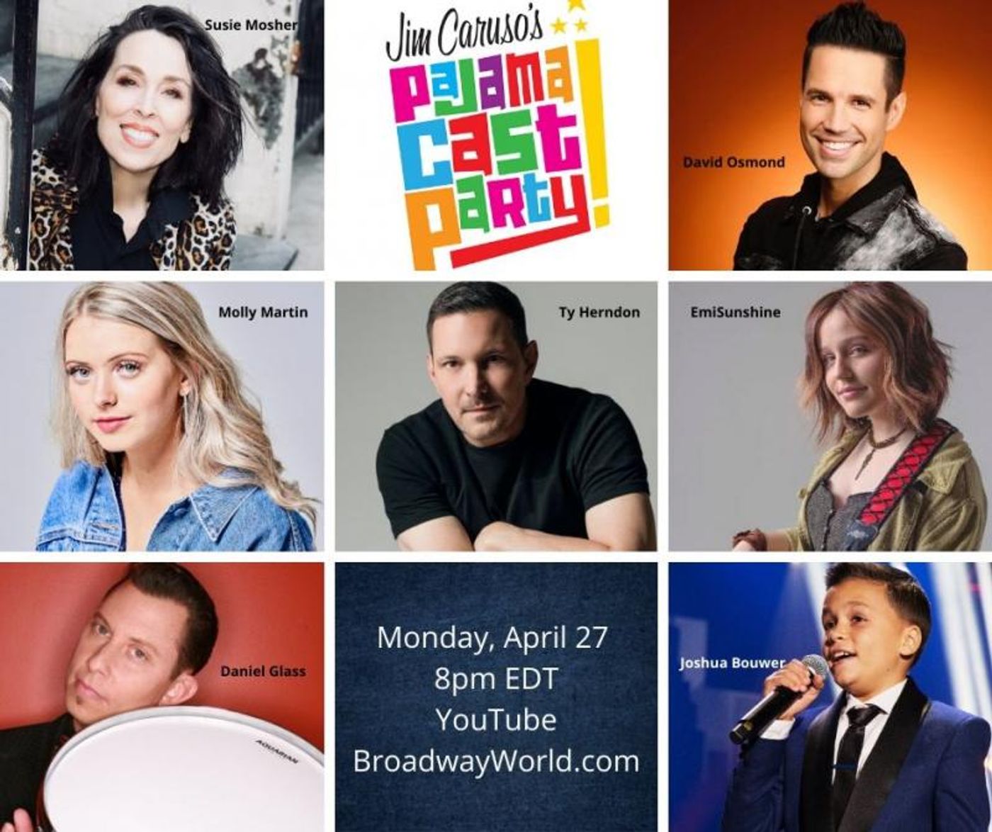 BWW Previews: Internet Sensation Joshua Bouwer Joins Upcoming Jim Caruso's Pajama Cast Party From South Africa BWW Previews: Internet Sensation Joshua Bouwer Joins Upcoming Jim Caruso's Pajama Cast Party From South Africa Image