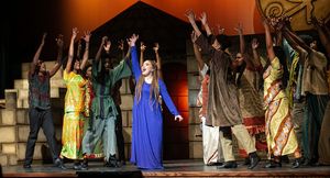 Best Scenic Design: Spring High School, Aida 
 Photo