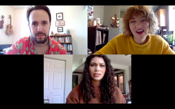 Ned Baker (left), Allyce Torres (center), Jen Allman (right) Photo