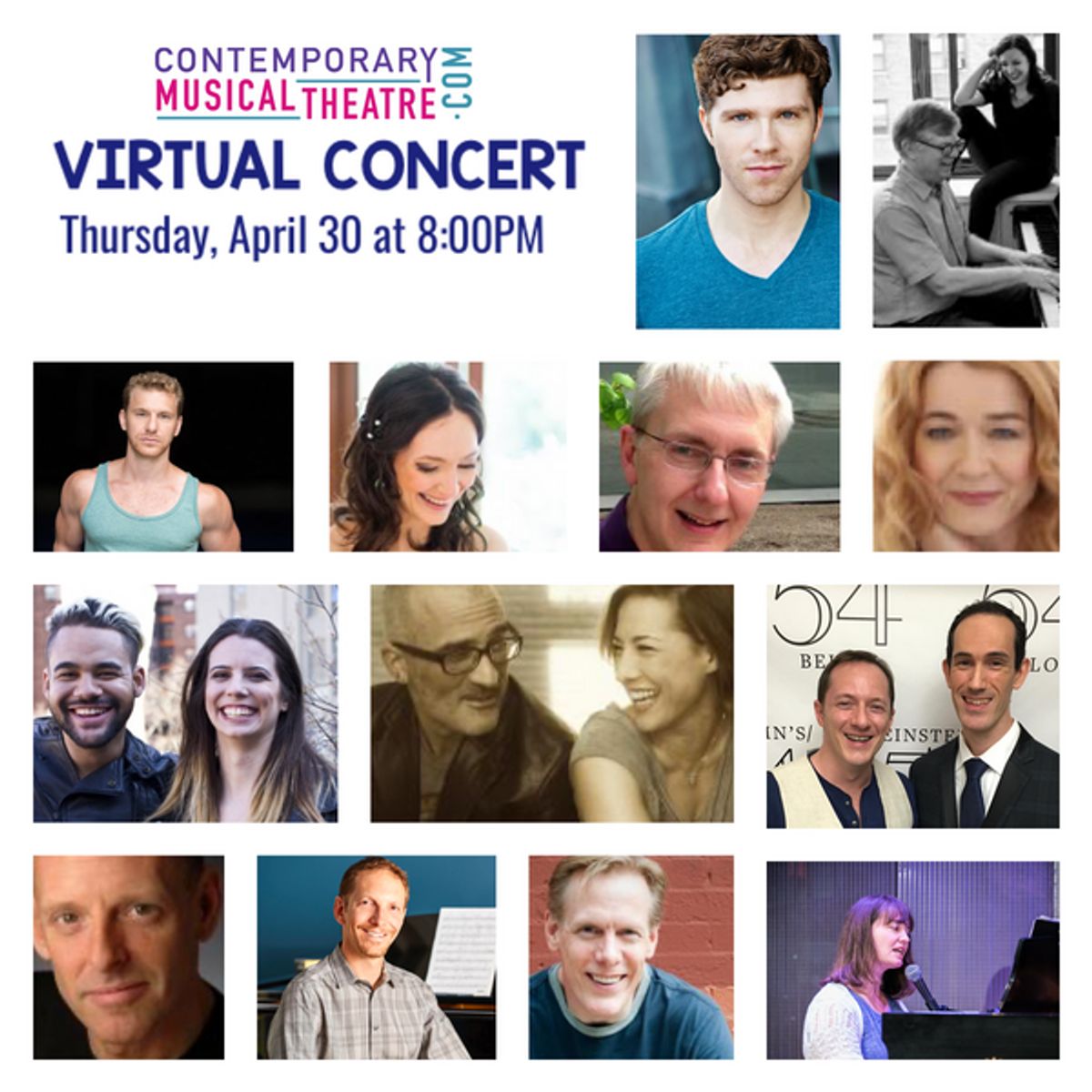 Virtual Concert flyer (writers) at 