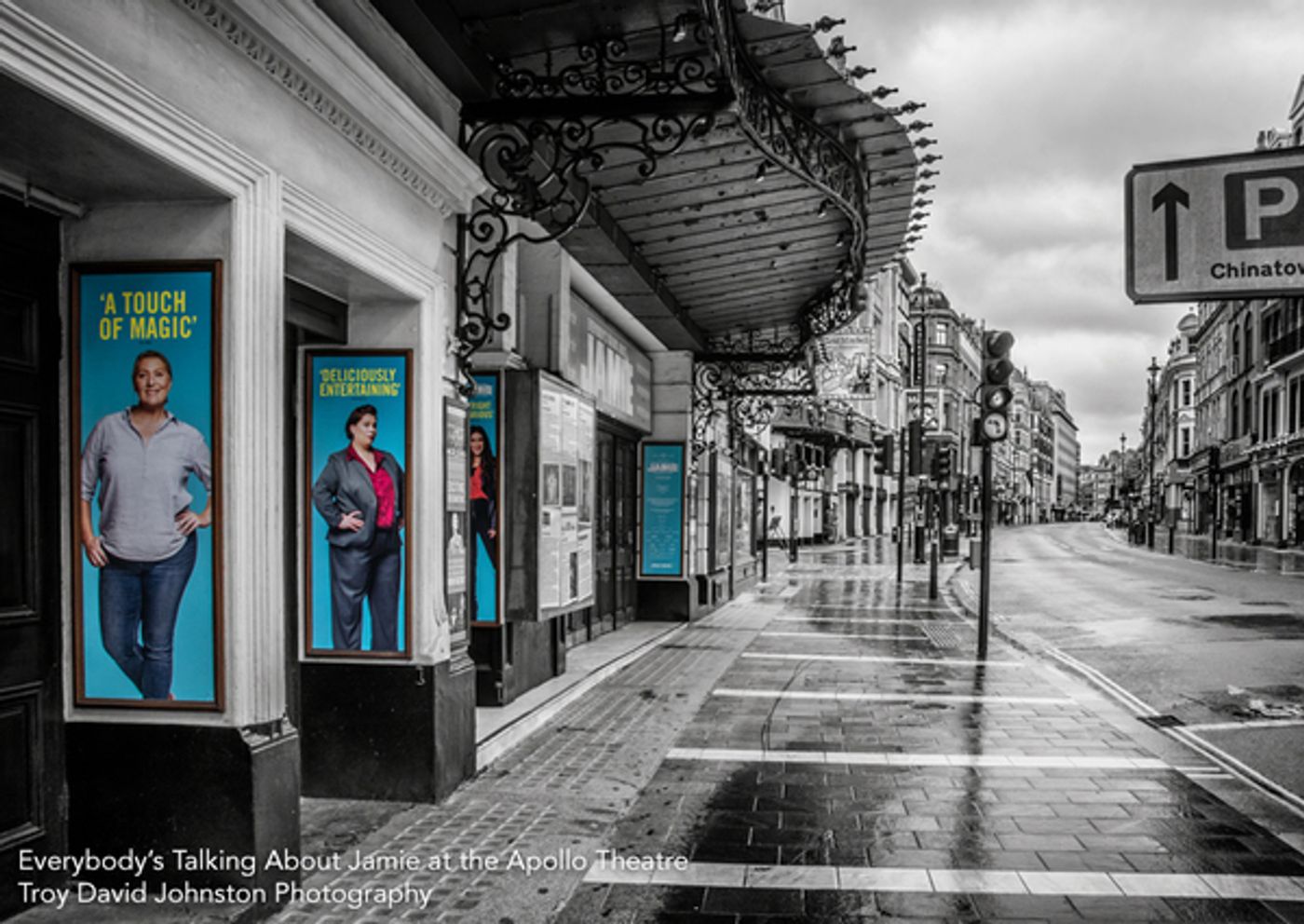 Photo Flash: Shining a Light on the Dark Theatres of the West End  Image