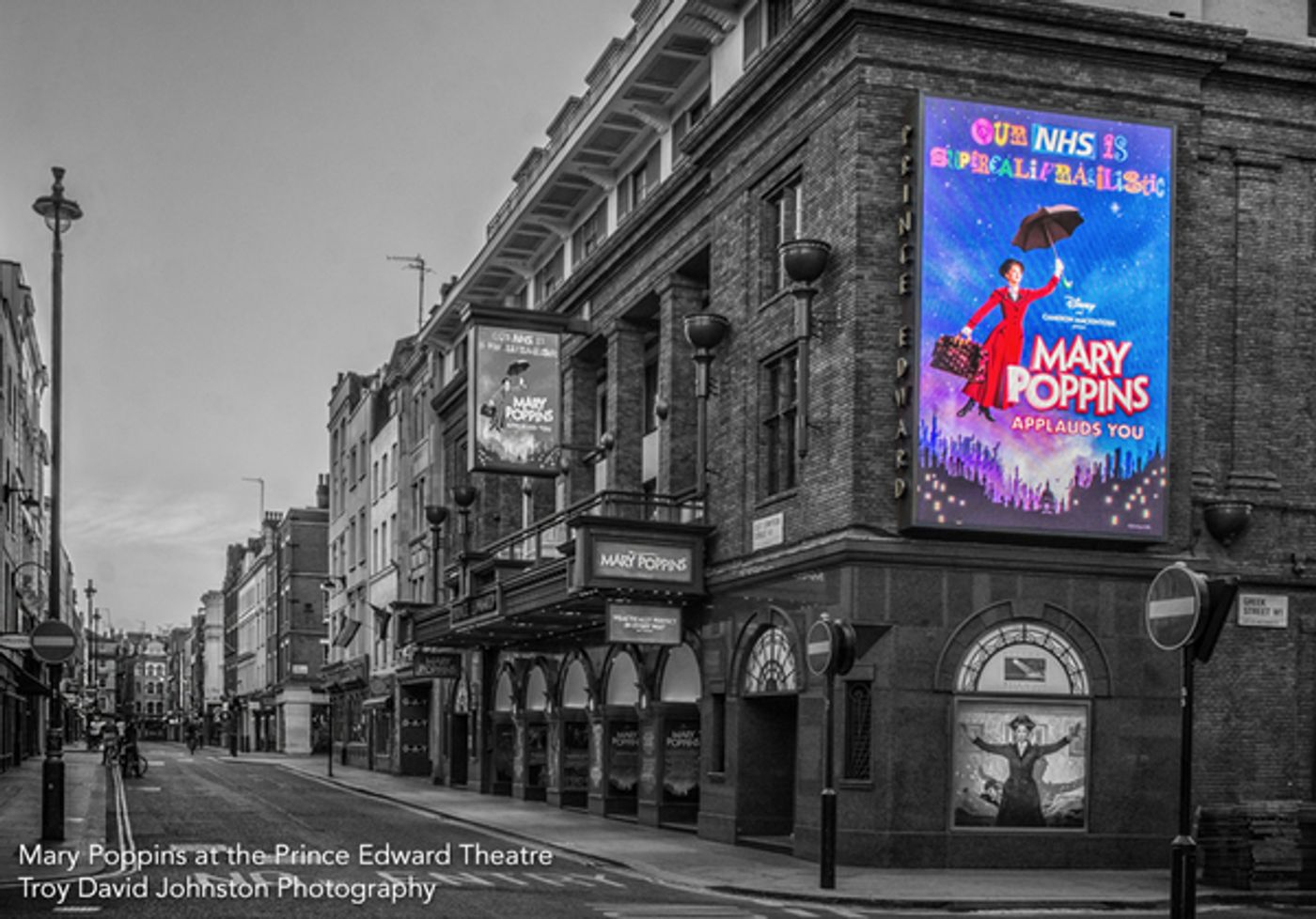 Photo Flash: Shining a Light on the Dark Theatres of the West End  Image
