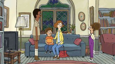 Owen (voiced by Leslie Odom, Jr.), Cole (voiced by Tituss Burgess), Paige (voiced by  Photo