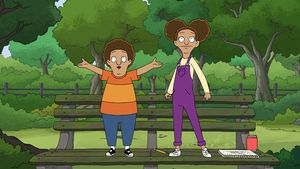 Cole (voiced by Tituss Burgess) and Molly (voiced by Kristen Bell) Photo