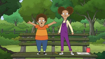 Cole (voiced by Tituss Burgess) and Molly (voiced by Kristen Bell) Photo