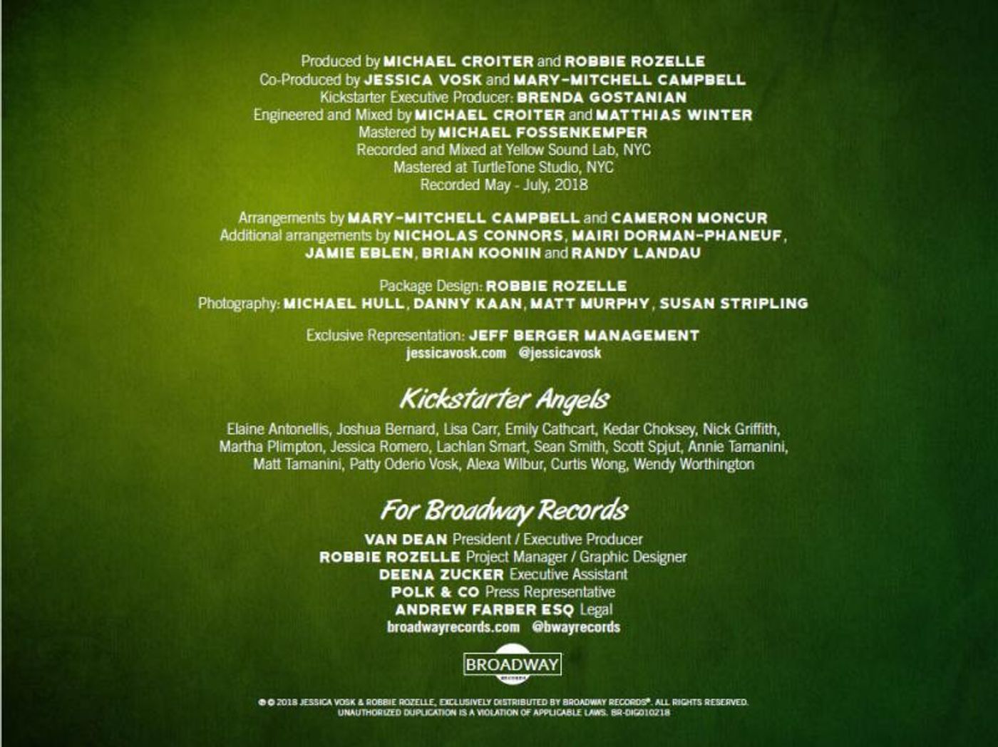 BWW CD Review: Jessica Vosk WILD AND FREE Is As Refreshing And Exciting As A Carnival Ride BWW CD Review: Jessica Vosk WILD AND FREE Is As Refreshing And Exciting As A Carnival Ride Image