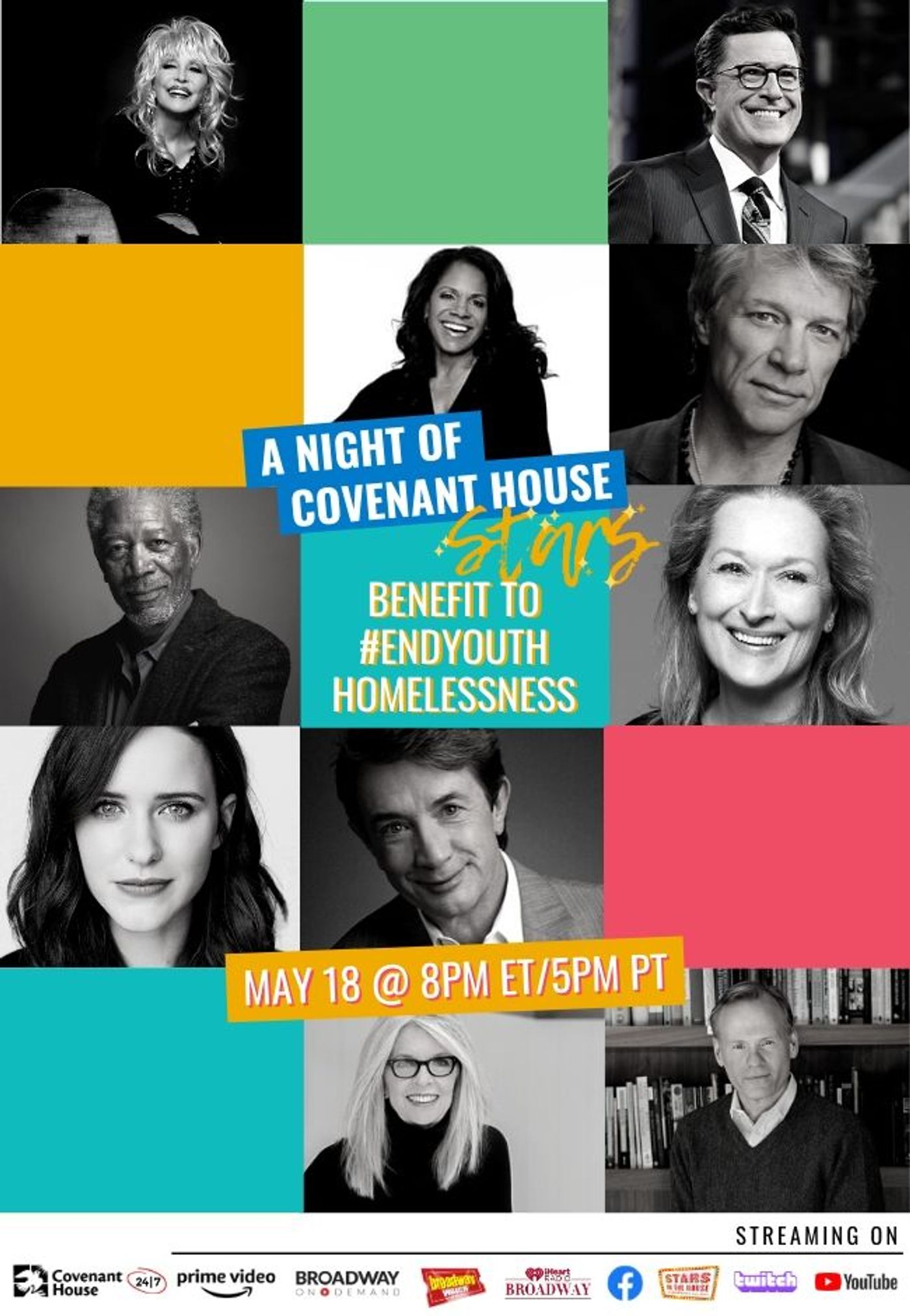 VIDEO: Watch Audra McDonald, Meryl Streep, Dolly Parton & More Come Together for A Night of Covenant House Stars  Image