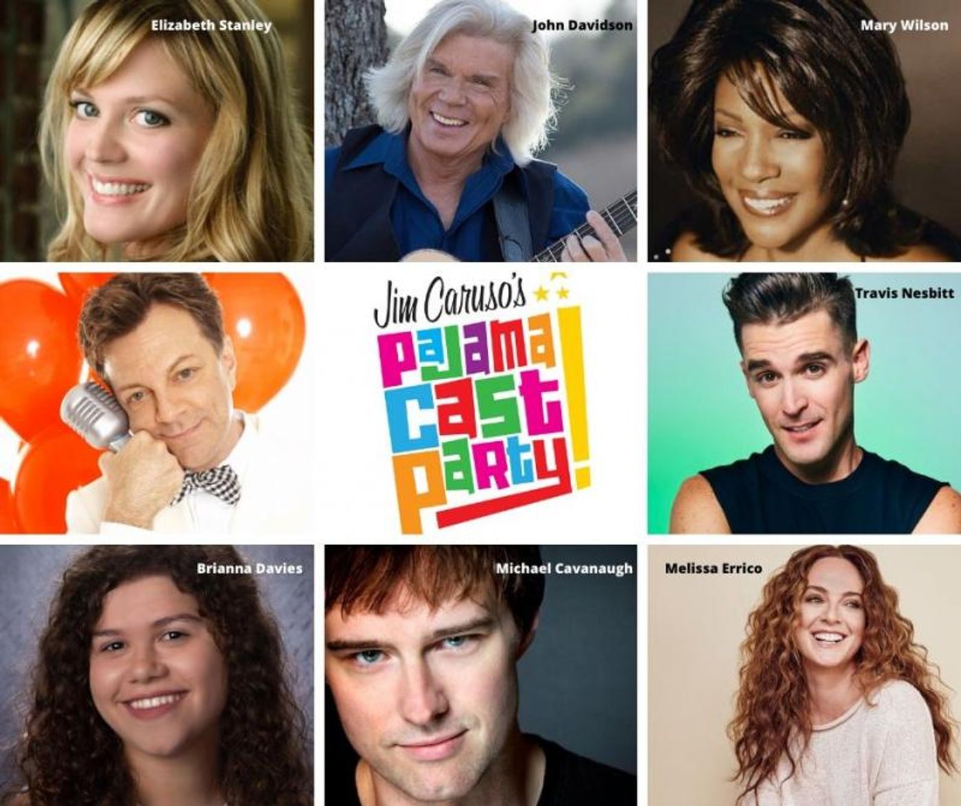 BWW Previews: Mary Wilson, Melissa Errico, and John Davidson Among Starry Cast For Jim Caruso's PAJAMA CAST PARTY  Image