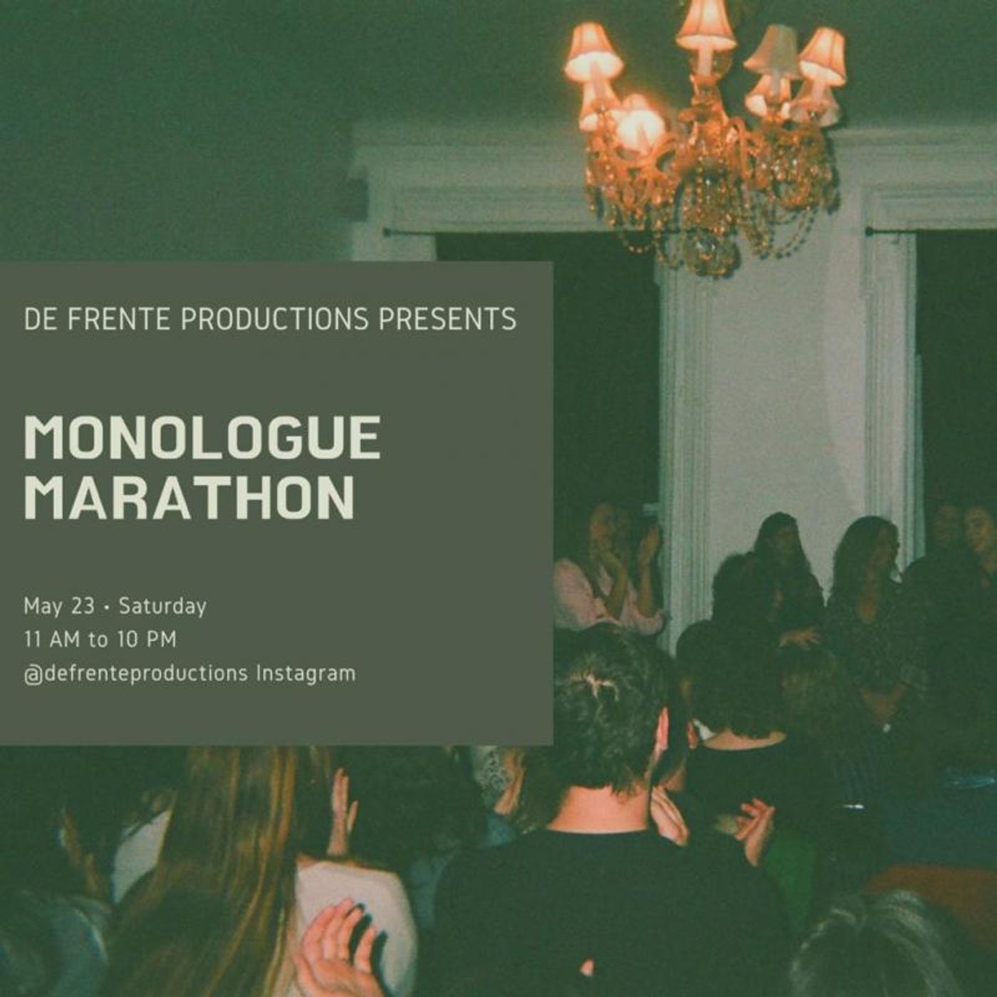 DE FRENTE PRODUCTIONS Goes Online DE FRENTE PRODUCTIONS Goes Online Image